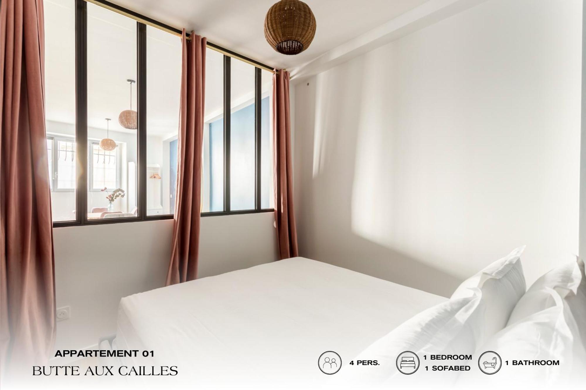パリBeauquartier - Butte Aux Cailles Iアパートメント エクステリア 写真
